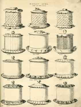 George Wing [Catalogue of wooden goods] - biscuit jars