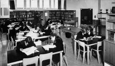 Park House High School, Bawtry Road, Tinsley - library
