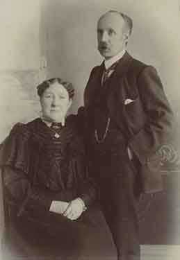 John William Burrell and his wife Sarah