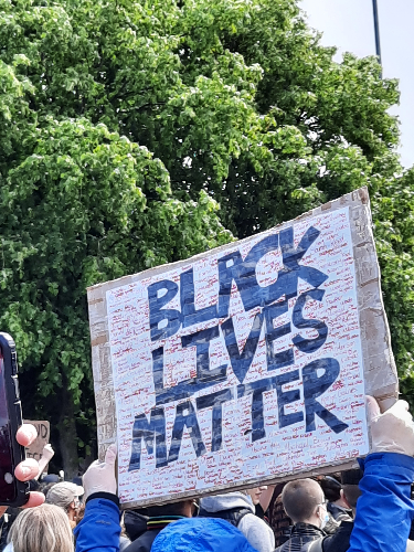 Black Lives Matter protest, Devonshire Green