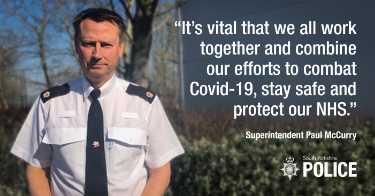 Covid-19 pandemic: South Yorkshire Police advice