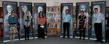 Sheffield City Archives staff