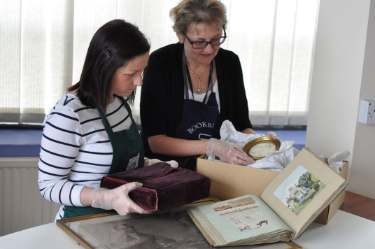 Conservation Department staff, Sheffield City Archives, No. 54 Shoreham Street