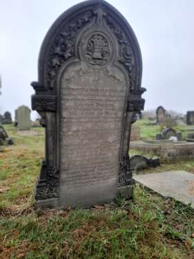Burngreave Cemetery: Taylor family gravestone