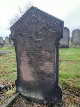 Burngreave Cemetery: Watson family gravestone