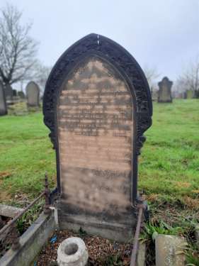 Burngreave Cemetery: Shaddock family gravestone