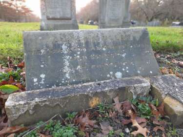 Burngreave Cemetery: gravestone of Ali Amidullah
