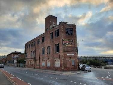 Former William Stones Ltd., Cannon Brewery, junction of Rutland Road and Boyland Street, Neepsend
