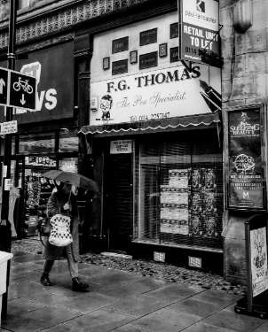 F. G.  Thomas, Pen Specialist, 25 Surrey Street, Sheffield
