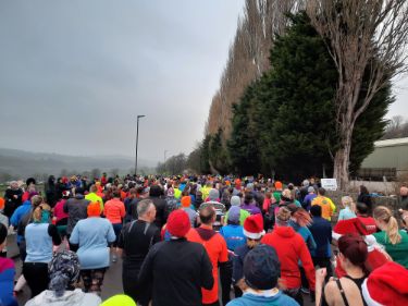 Percy Pud 10km run, Loxley Road