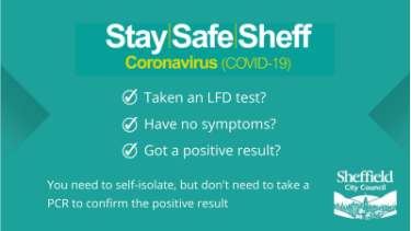 Covid-19 pandemic: Sheffield City Council graphic