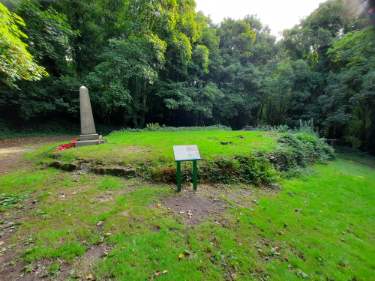 Site of mortuary chapel, Wardsend Cemetery