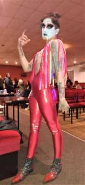 Robin Crypt at Andro and Eves' Reyt Queer Do, Crookes Working Mens Club, Mulehouse Road