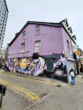 Street art by Trik 9, Club Garden Walk