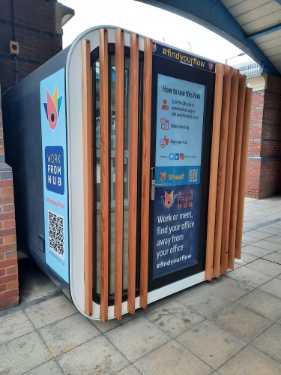 Work from Hub, Pond Street bus station