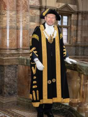 Councillor Colin Ross, Lord Mayor of Sheffield, 2023-2024