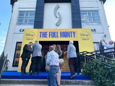 Premier of the Full Monty TV series at the Showroom Cinema