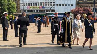 Lord Mayor, Councillor Colin Ross on Civic Sunday