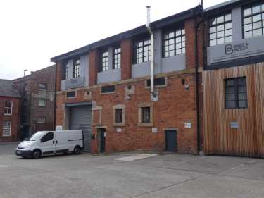 Neepsend Brew Company and (right) Bruce and Butler, data protection and cyber security, No. 92 Burton Road
