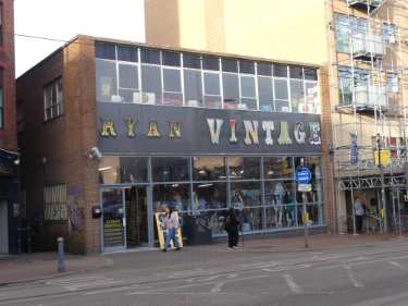 Ryan Vintage, vintage clothes shop, Nos.103 - 105 West Street 