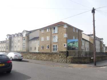 Parkview flats, St. Joseph's Road and corner of (right) Fitzalan Road