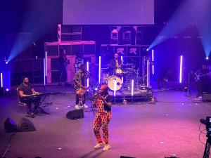 The MOBO [Music of Black Origin] fringe - performance by Aziza Jaye