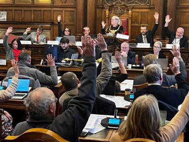 Visit to Sheffield of Oleksandr Symchyshyn, Mayor of Khmelnytskyi and Mykola Vavryshchuk, Deputy Mayor