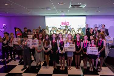 Celebrating Sheffields' budding young entrepreneurs showing the winners of the BiG Challenger Awards