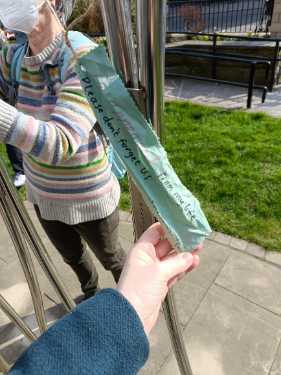 Covid Memorial Willow Tree Sculpture. Covid Memorial Day, 2025, Balm Green Gardens