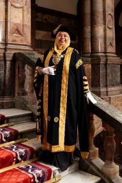 Councillor Safiya Saeed, Lord Mayor of Sheffield, 2025 - 2026