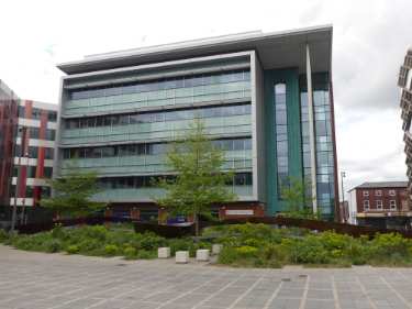 Ella Armitage Building (formerly known as the Sheffield Bioincubator), Modern Languages Teaching Centre, University of Sheffield, No. 40 Leavygreave Road