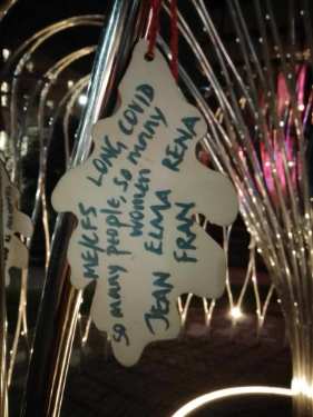 Covid Pandemic Memorial Tree in Balm Green Gardens, Covid Memorial Day, 2025