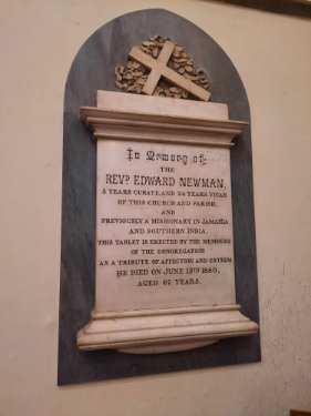 Memorial stone, All Saints C. of E. Church, Ecclesall
