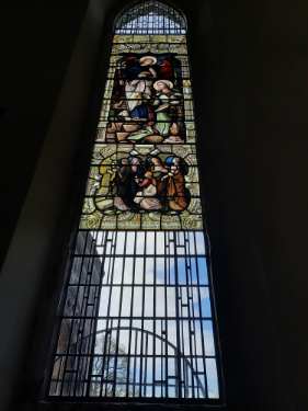 Stained glass window, All Saints C. of E. Church, Ecclesall