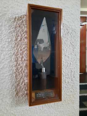 Silver trowel, Parish halls, Ringinglow Road, All Saints C. of E. Church, Ecclesall