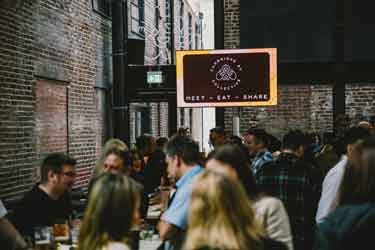 Cambridge Street Collective, named one of Europes' top food halls by National Geographic