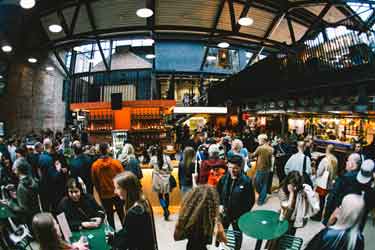 Cambridge Street Collective, named one of Europes' top food halls by National Geographic. 