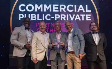 Sheffield City Councils' landmark Heart of the City development has collected another award, this time being named 'Commercial Public &ndash; Private Partnership of the Year'