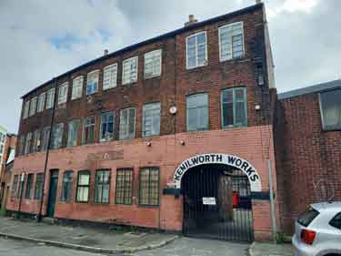 Former premises of Travis Wilson and Co. Ltd., electro plated goods manufacturers, Kenilworth Works, Nos. 85 - 87 Denby Street