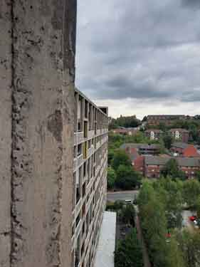 View from Park Hill Flats