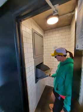 Waste disposal system, Park Hill Flats