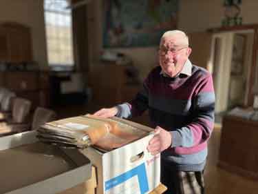 Malcolm Nunn, Parish Archivist, Bradfield Parish Council Archives