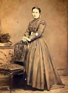 Charlotte Stones, born 1848, Attercliffe. Emigrated to the USA, 1870. Died Barryville, New York