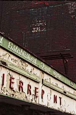 Former premises of W. Pierrepont, fruit and vegetables store, Nos. 751 - 753 Attercliffe Road