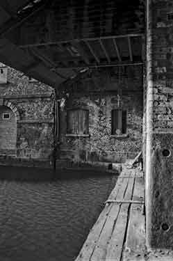 Loading bay, Terminal Warehouse, Sheffield Canal Basin (later Victoria Quays)