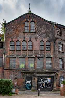 Former workshops and offices for George Barnsley and Sons, [file and rasp manufacturers], Cornish Works, Cornish Street