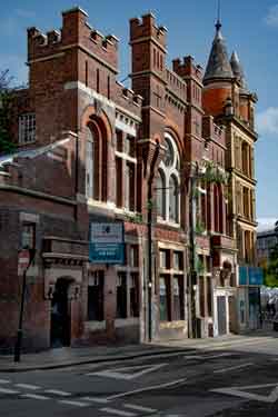 Salvation Army Citadel, junction of Cross Burgess and Pinstone Street
