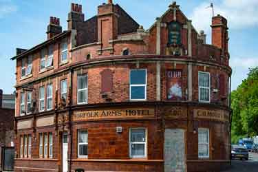 Former Norfolk Arms Hotel, Nos. 195 - 199 Carlisle Street