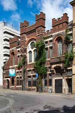 Salvation Army Citadel, junction of Cross Burgess Street and Pinstone Street
