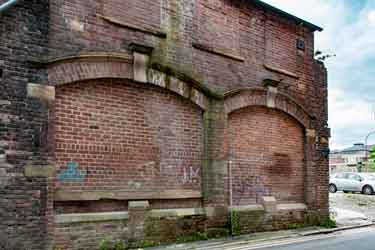 Remaining structure of what was formerly Colver Brothers Ltd., Pilot Works, Cotton Mill Row